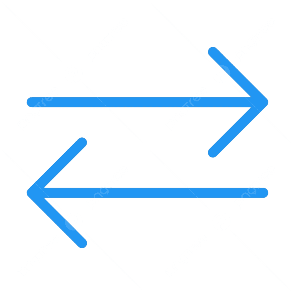 pngtree both ways arrows change two picture image 8223496